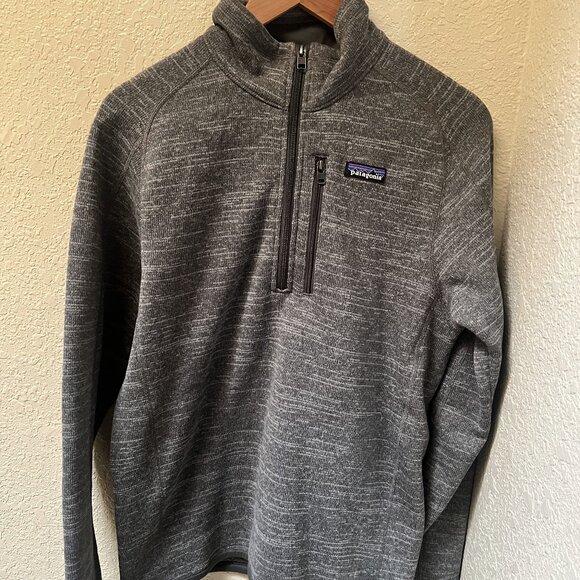 Patagonia Other - Men's Patagonia Gray 1/4-Zip Quarter Better Sweater Jacket Small S EUC Fleece
